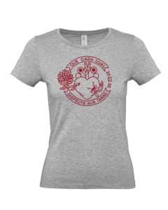 Camiseta mujer logo rojo